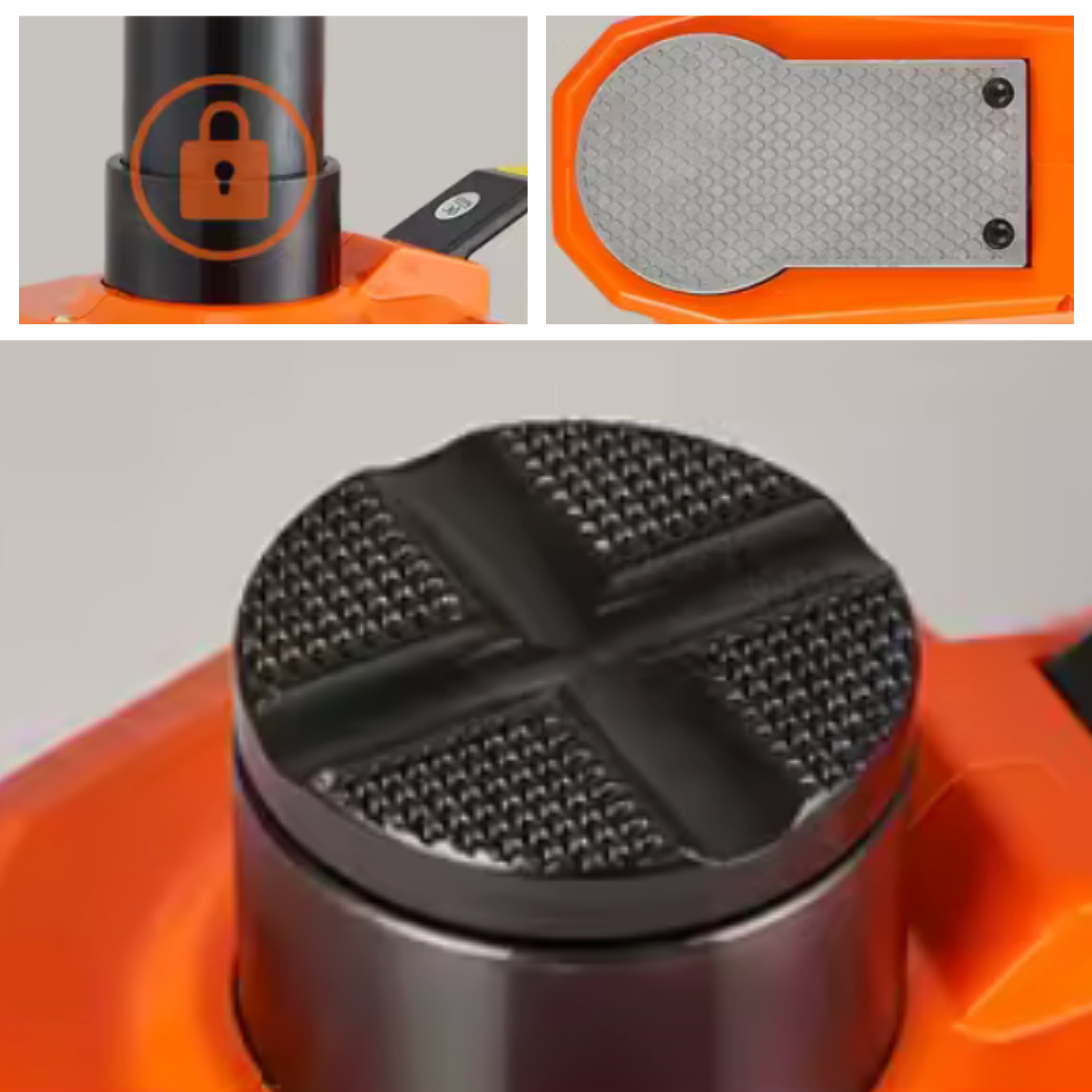 3-in-1 Hydraulic Jack, Tire Inflator and LED Device